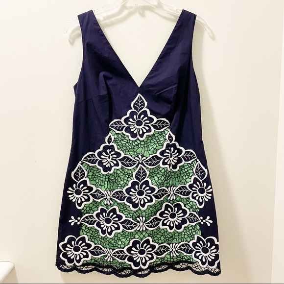 Lilly Pulitzer Sylvie Shift Jungle Flowers Dress - Size 8 - Picture 1 of 8